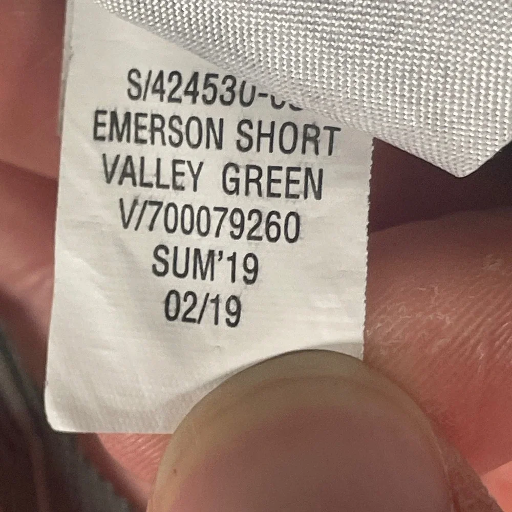Banana Republic Emerson Shorts Mens 30 Valley Green Chino Casual Summer